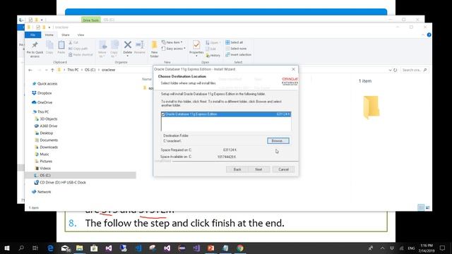 Oracle in Amharic Installing Oracle Part 2 смотреть онлайн