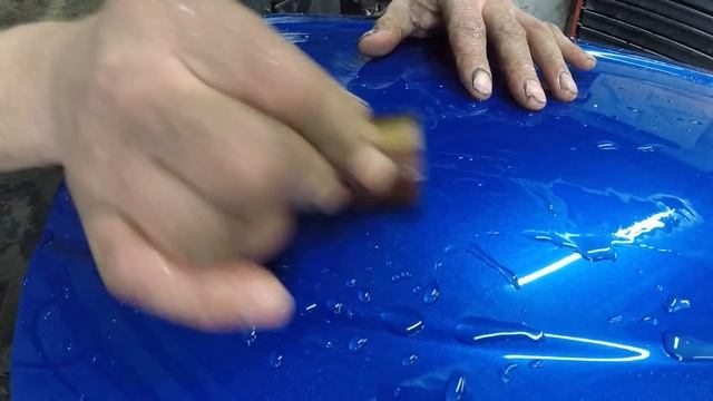 как убрать подтёк после покраски авто смотреть онлайн