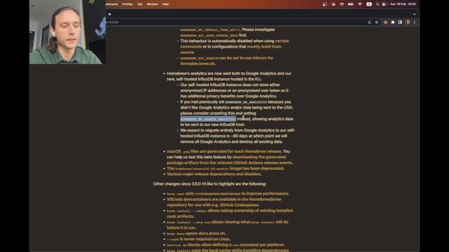 Homebrew | Обновление 4.0.0 и установка переменной смотреть онлайн