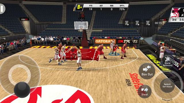 Игра против Атланты Хоукс NBA2K20 смотреть онлайн