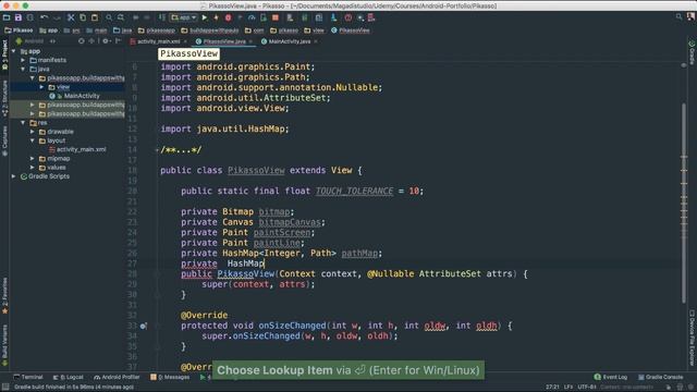 Android Developer's Portfolio - Build a Drawing App - Part 1 смотреть онлайн
