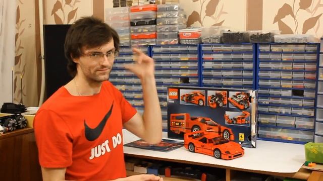 LEGO Creator 10248 Ferrari F40 - Review / ЛЕГО Эксклюзив Феррари F40 – Обзор смотреть онлайн