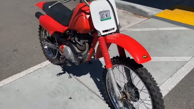 1986 Honda XR100 ... Clean Kids Dirt bike in the Bay Area смотреть онлайн