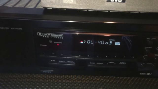 KENWOOD KR-V5090 5 Chn Audio Video Surround Receiver (50W x 5) смотреть онлайн