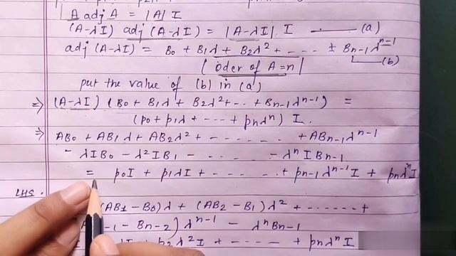 Cayley Hamilton theorem (proof with example) смотреть онлайн