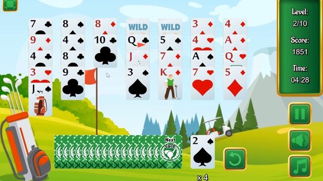 Game Golf Solitaire Pro смотреть онлайн