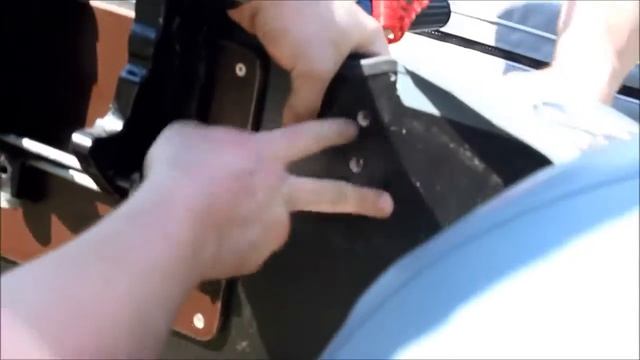 Установка рым болта на транец лодки смотреть онлайн