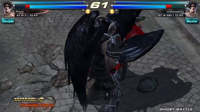 Devil Jin & Devil Ganryu Ghost Battle Ultra Hard 4K 60 FPS. смотреть онлайн