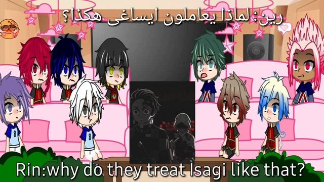 blue lock react to Isagi as tanjiro(part 2) смотреть онлайн