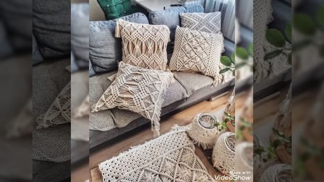50 Macrame Cusion Covers |Macrame Cushion Designs смотреть онлайн