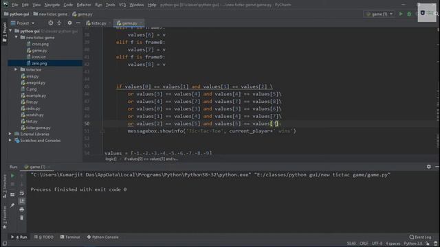 Making Tic-Tac-Toe with Python tkinter (Final Part) смотреть онлайн