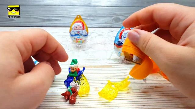 ЧТО ВНУТРИ Киндер Сюрприз НОВЫЙ ГОД 2020 смотреть онлайн