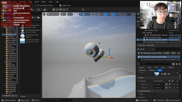 UE 5.1 Geometry Script: Snow and Icicles // Unreal Engine Tutorial смотреть онлайн