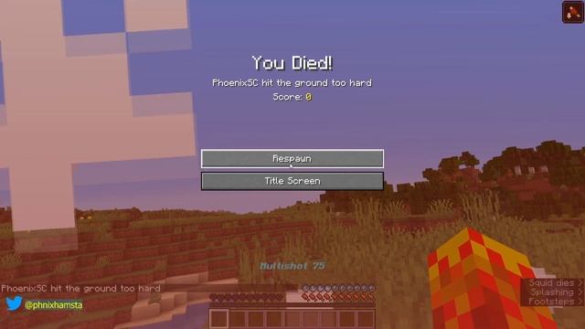 I put Multishot 10000 on an Ender Pearl. This is what happened... смотреть онлайн