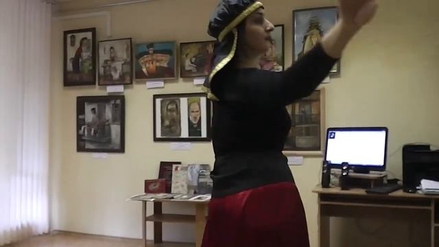 Аджарский танец в исполнении Натии Квачадзе смотреть онлайн