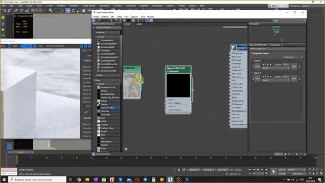 Разбираем настройки материала в Corona