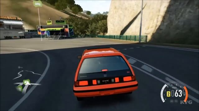 Honda Civic Si - 1986 - Forza Horizon 2 - Test Drive Gameplay [HD] смотреть онлайн