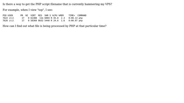 DevOps & SysAdmins: Which PHP script is overloading my VPS? смотреть онлайн