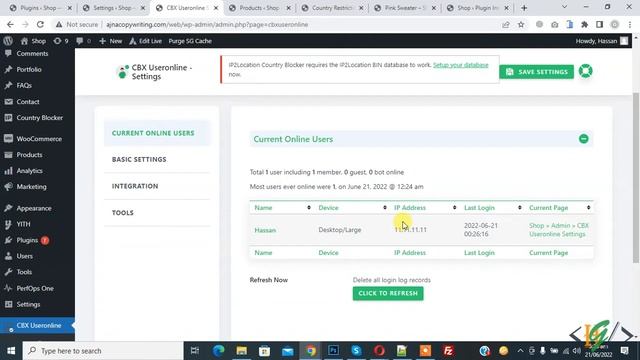 How to Show Real Time Online Users With their IP and Device in WordPress смотреть онлайн