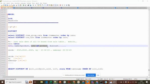 PostgreSQL- Distinct and Distinct On смотреть онлайн