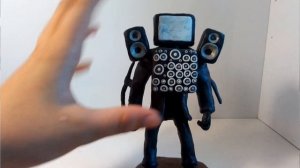 Как слепить ТВ мена титана из пластелина!!!ТВ МЕН ТИТАН