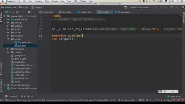 【注册系统自动加载】spl autoload register初学习 смотреть онлайн