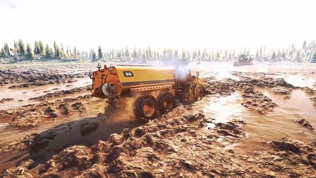 Big Lorry Stuck in Mud | SnowRunner in Telugu | VT Gaming смотреть онлайн