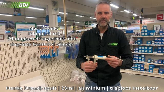 HSW Drench Spuit | 23ml | Aluminium | Traploos Instelbaar - BTN De Haas (111420)