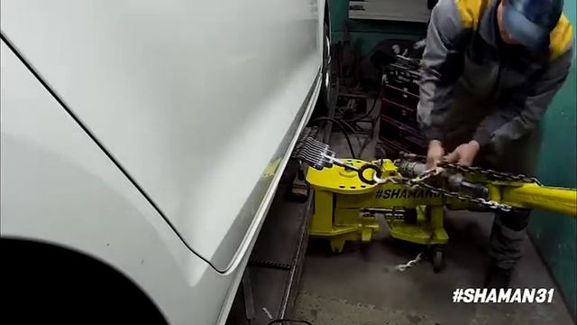 Volkswagen Jetta. Кузовной ремонт в Губкине. Shaman31. смотреть онлайн