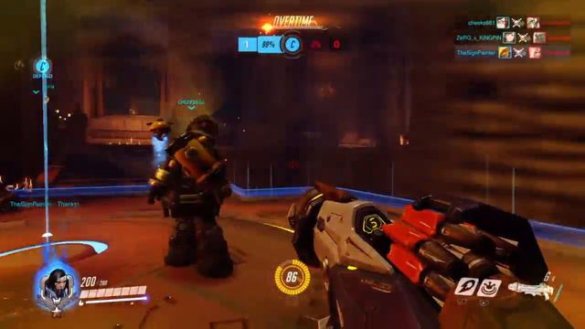 Overwatch Satisfying Pharah Run смотреть онлайн