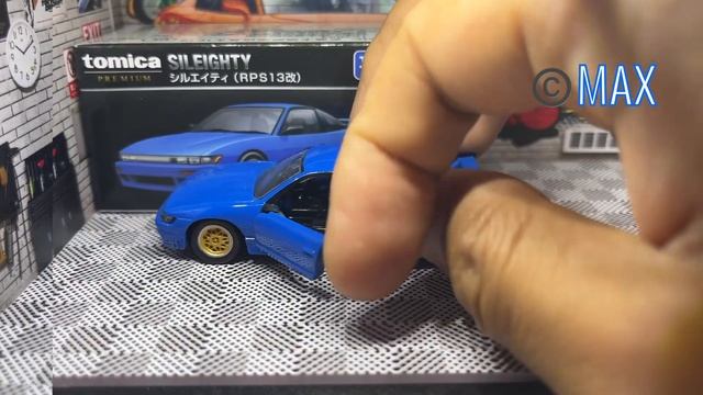 Tomica Premium TP#39 Nissan Sileighty (RPS13 Mod) Blue Unboxing Video смотреть онлайн