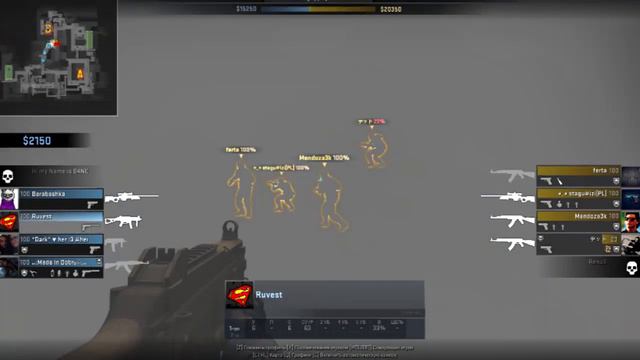 Супер эко | Затащил эко раунд! | CS:GO смотреть онлайн