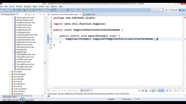 Supplier Functional Interface in JAVA 8 | Writing Lambda Expression смотреть онлайн