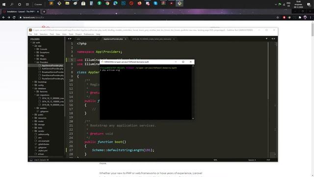 УРОК LARAVEL 8 //выпуск 4 - Регистрация и авторизация Jetstream. смотреть онлайн