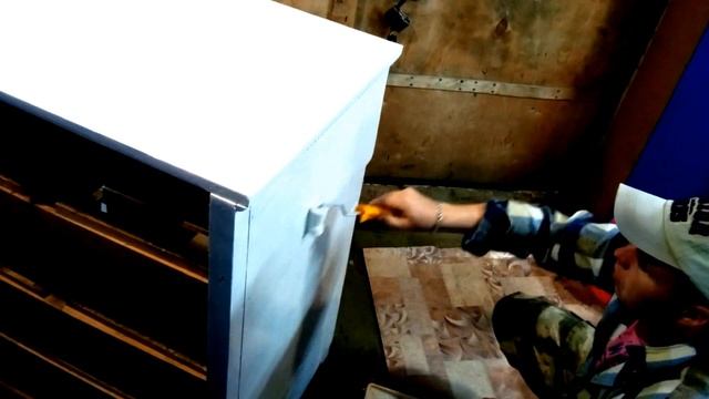 Взялся за старое. Переделка старого комода. смотреть онлайн