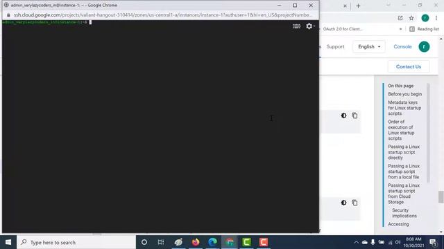 Part 1 .How to add a start up script to your VM .#VM #GCP #startupscript смотреть онлайн