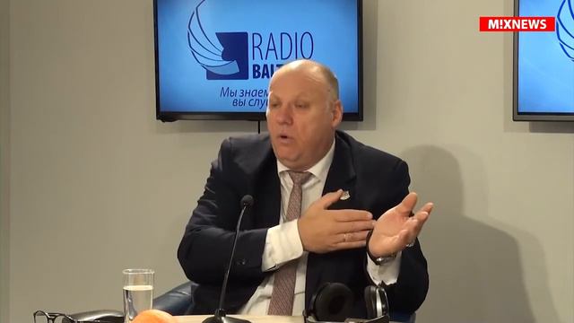 Депутат Сейма, экс-министр Раймонд Бергманис в программе "Утро на Балткоме смотреть онлайн