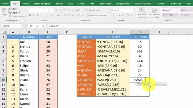 FUNCION VAR P смотреть онлайн