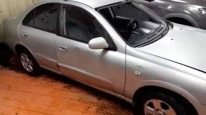 Установка лобового стекла Nissan Almera