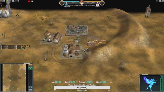 More Command and Conquer, Zero Hour Action! Nur v AntiPro Semi Round Robin Tourney смотреть онлайн