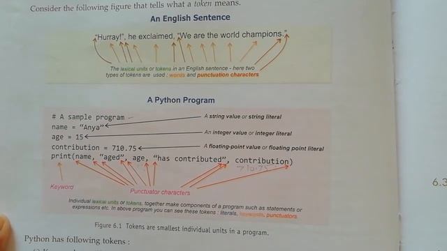 Cbse#class11th#ch6#Python fundamental#topic:Introduction, character set, keyword, identifiers смотреть онлайн