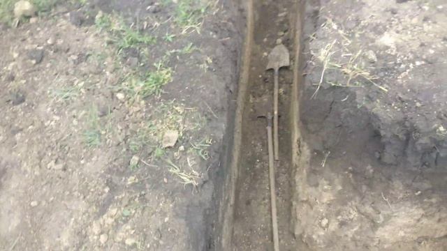 Траншея под ленточный фундамент, экскаватором или лопатой смотреть онлайн