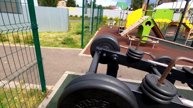 По просьбе подписчика. Обзор спортивной площадки в СНТ Луч.Рядом с Тимоново.31 июля 2020 года.