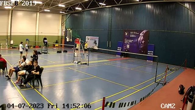 «День космонавтики» 1 день. 2 камера. Всероссийские соревнования по бадминтону смотреть онлайн