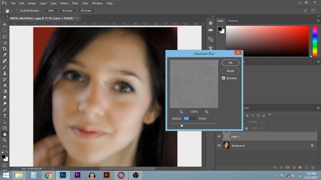 One Click Skin Softening | How to make Photoshop Actions | Bangla Photoshop Tutorial смотреть онлайн