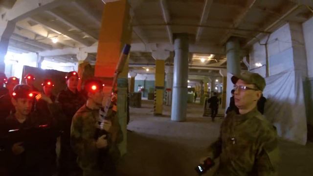 Турнир среди школ по лазертагу. Школа 110 стартует. смотреть онлайн
