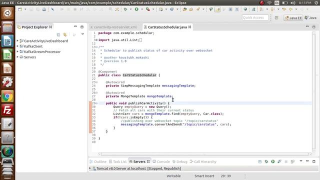 Spark Kafka Integration (Live Dashboard Application )( 5O lac events in 4min) : PART 4 смотреть онлайн