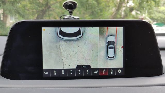 Круговой обзор для штатной магнитолы Lexus RX300 смотреть онлайн