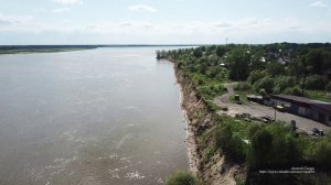 Колпашево, берег