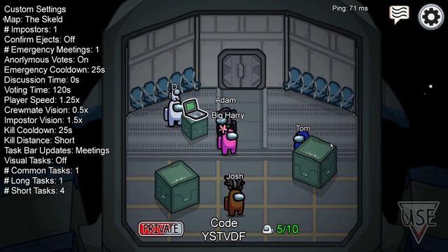 Misclicking the Button - Among Us Proximity Mod смотреть онлайн